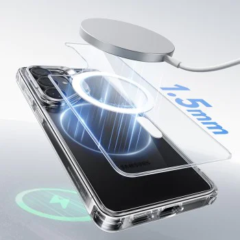 Калъф за Samsung Galaxy S26 Plus - Classic Hybrid HaloLock Kickstand - ESR - Прозрачен