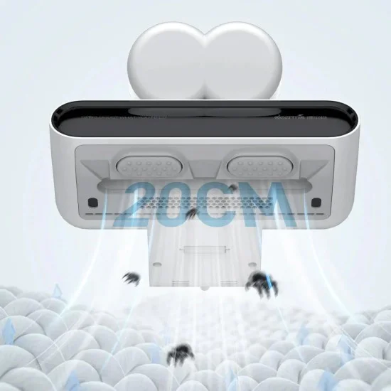 Акумулаторна прахосмукачка за матраци Deerma (CM980W) - 13000Pa, HEPA филтър, UV-C лампа - Бяла
