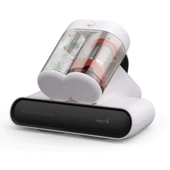 Акумулаторна прахосмукачка за матраци Deerma (CM980W) - 13000Pa, HEPA филтър, UV-C лампа - Бяла