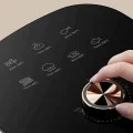 Еър фрайър Deerma KZ30W - 3L капацитет, 1200W, 360° циркулация на горещ въздух, 7 програми, таймер - Златист