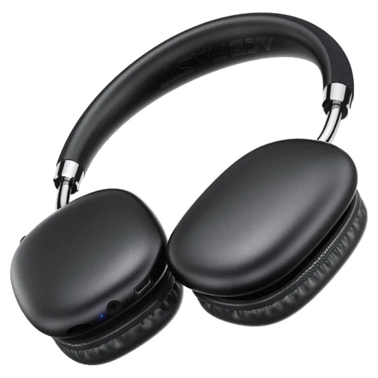 Безжични слушалки Acefast (H13) - 40mm Hi-Fi Drivers, BT 6.0, Game Mode - Черни