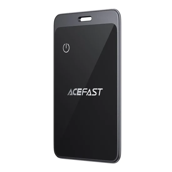Смарт тракер карта Acefast (S3) - iOS съвместимост, Bluetooth, IP68 - Сива