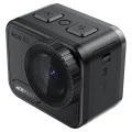 Екшън камера Acefast (X1) - 4K, 20MP, Wi-Fi, EIS, IPX8 21м водоустойчива - Черна