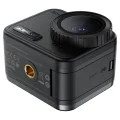 Екшън камера Acefast (X1) - 4K, 20MP, Wi-Fi, EIS, IPX8 21м водоустойчива - Черна
