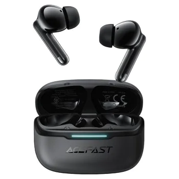 Безжични слушалки Acefast (W5) - TWS, 6-Mics Hybrid ANC, BT5.4, IPX4 - Черни
