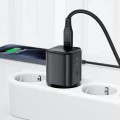 Зарядно устройство Acefast (A134) - USB-C, GaN технология, PD67W - Черно