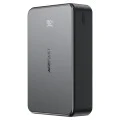 Външна батерия Acefast (M29) - вграден Type-C кабел, дисплей, 20000mAh, 22.5W - Черна