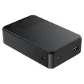 Външна батерия Acefast (M29) - вграден Type-C кабел, дисплей, 20000mAh, 22.5W - Черна