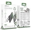 Външна батерия Acefast (M30) - MagSafe, вграден Type-C кабел, 5000mAh, 20W - Черна