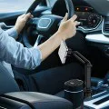 Стойка за кола Acefast D62 - магнитна, с 2 основи, N52 магнити, мултифункционално регулиране, универсална - Черна