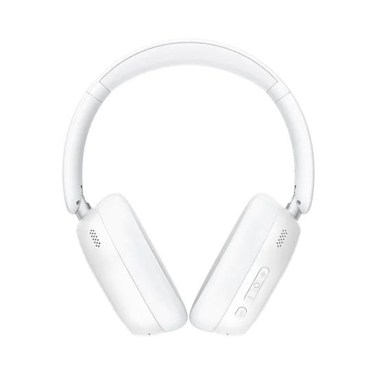 Безжични слушалки Acefast (H12) - 4-Mic Hybrid ANC, 40mm Hi-Fi, BT 5.4 - Бели
