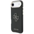 Калъф за iPhone 17 Air - Hardcase Resin Logo - Guess - Черен
