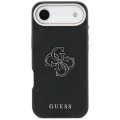 Калъф за iPhone 17 Air - Hardcase Resin Logo - Guess - Черен