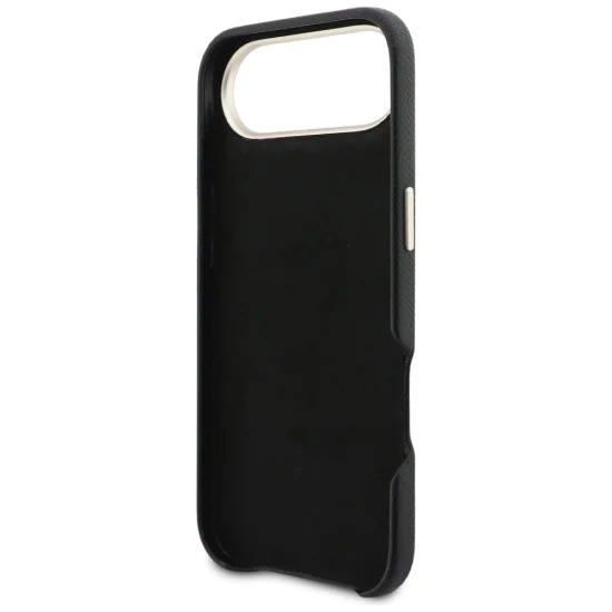Калъф за iPhone 17 Air - Hardcase Resin Logo - Guess - Черен