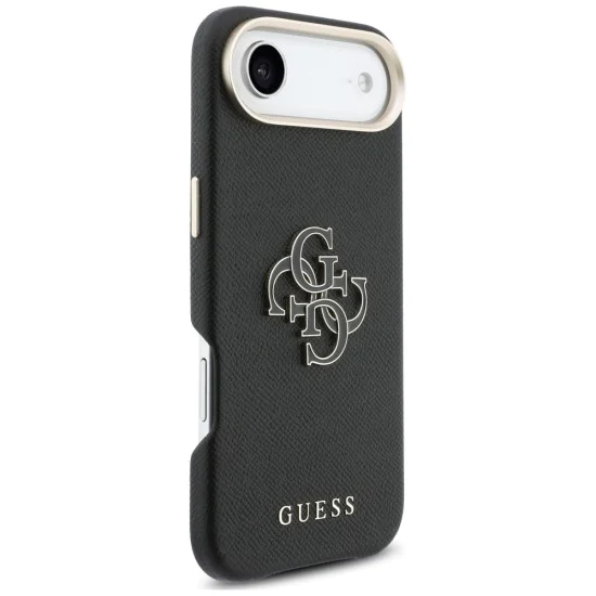 Калъф за iPhone 17 Air - Hardcase Resin Logo - Guess - Черен