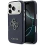 Калъф за iPhone 17 Pro Max - Hardcase Resin Logo - Guess - Син