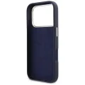 Калъф за iPhone 17 Pro Max - Hardcase Resin Logo - Guess - Син