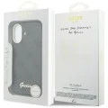 Калъф за iPhone 17 - 4G Script MagSafe - Guess - Черен