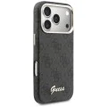 Калъф за iPhone 17 Pro - 4G Script MagSafe - Guess - Черен