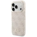 Калъф за iPhone 17 Pro Max - 4G Script MagSafe - Guess - Розов