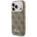 Калъф за iPhone 17 Pro - 4G Script MagSafe - Guess - Кафяв