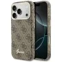 Калъф за iPhone 17 Pro Max - 4G Script MagSafe - Guess - Кафяв