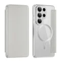 Калъф за Samsung Galaxy S26 Ultra - SmartMag Book Case - Techsuit - Сив