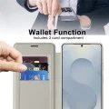 Калъф за Samsung Galaxy S26 Ultra - SmartMag Book Case - Techsuit - Сив