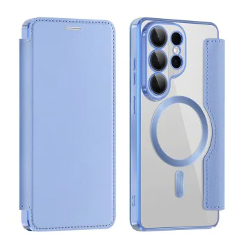 Калъф за Samsung Galaxy S26 Ultra - SmartMag Book Case - Techsuit - Светлосин