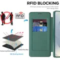 Калъф за Samsung Galaxy S26 Ultra - SmartMag Book Case - Techsuit - Зелен
