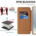 Калъф за Samsung Galaxy S26 Ultra - SmartMag Book Case - Techsuit - Кафяв