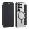 Калъф за Samsung Galaxy S26 Ultra - SmartMag Book Case - Techsuit - Черен