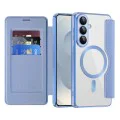 Калъф за Samsung Galaxy S26 - SmartMag Book Case - Techsuit - Светлосин