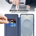 Калъф за Samsung Galaxy S26 - SmartMag Book Case - Techsuit - Син