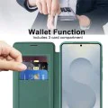 Калъф за Samsung Galaxy S26 - SmartMag Book Case - Techsuit - Зелен
