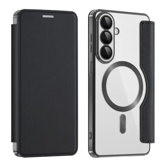 Калъф за Samsung Galaxy S26 - SmartMag Book Case - Techsuit - Черен