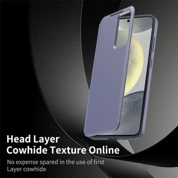 Калъф за Samsung Galaxy S26 Ultra - SmartView Series - Techsuit - Лилав