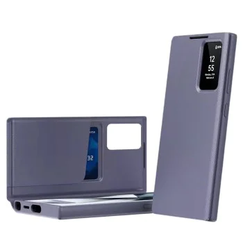 Калъф за Samsung Galaxy S26 Ultra - SmartView Series - Techsuit - Лилав