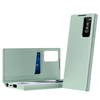 Калъф за Samsung Galaxy S26 Ultra - SmartView Series - Techsuit - Зелен