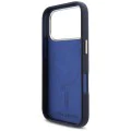 Калъф за iPhone 17 Pro - Hardcase Leather MagSafe с K Head Logo - Karl Lagerfeld - Син