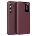 Калъф за Samsung Galaxy S26 Plus - SmartView Series - Techsuit - Червен