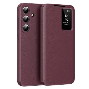 Калъф за Samsung Galaxy S26 Plus - SmartView Series - Techsuit - Червен