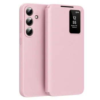 Калъф за Samsung Galaxy S26 - SmartView Series - Techsuit - Розов