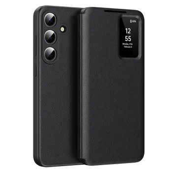 Калъф за Samsung Galaxy S26 - SmartView Series - Techsuit - Черен