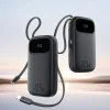 Външна батерия Baseus EnerFill FC31 (P10082106123-00) - USB, Type-C, с кабел, 22.5W, 10000mAh - Черна