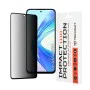 Протектор за Honor X7b / X7b 5G / 90 SMART - 111D Privacy Full Glue - Черен