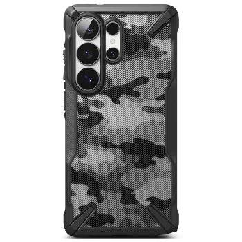 Калъф за Samsung Galaxy S26 Ultra - Fusion X - Ringke - Камуфлажен черен