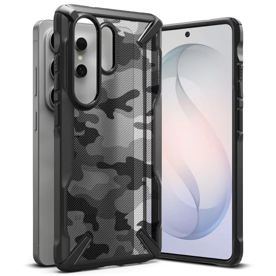 Калъф за Samsung Galaxy S26 Ultra - Fusion X - Ringke - Камуфлажен черен
