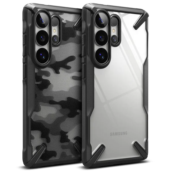 Калъф за Samsung Galaxy S26 Ultra - Fusion X - Ringke - Камуфлажен черен