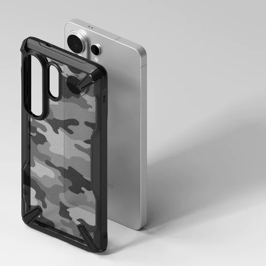 Калъф за Samsung Galaxy S26 Ultra - Fusion X - Ringke - Камуфлажен черен